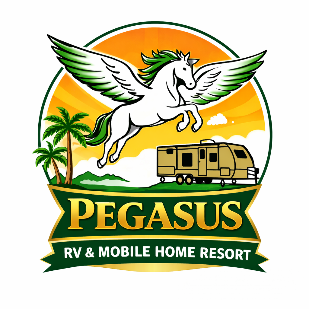Pegasus RV and Mobile Home Resort logo